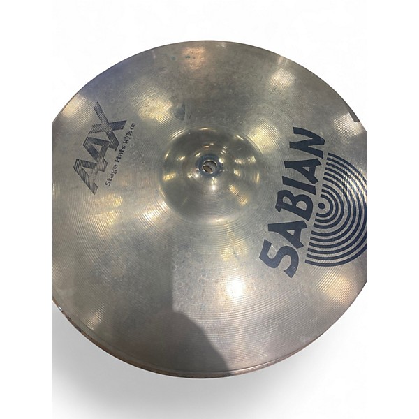 Used SABIAN 14in AAX Stage Hi Hat Pair Cymbal
