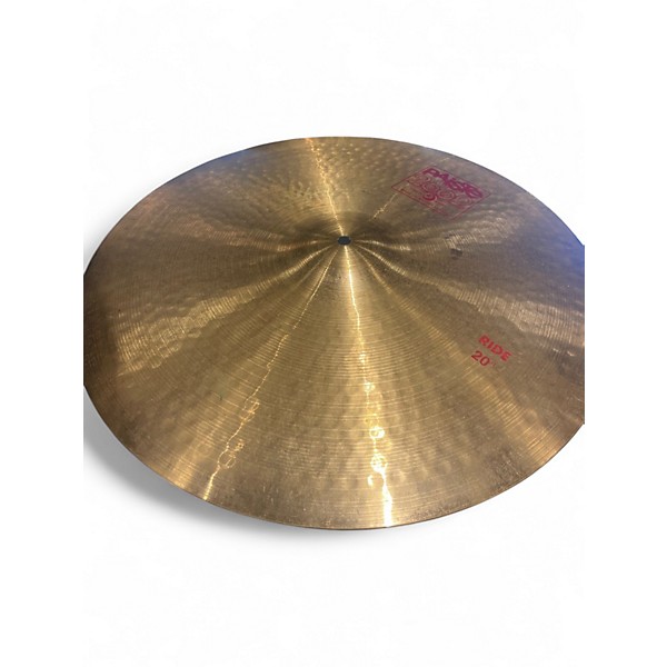 Used Paiste 20in 2002 Ride Cymbal