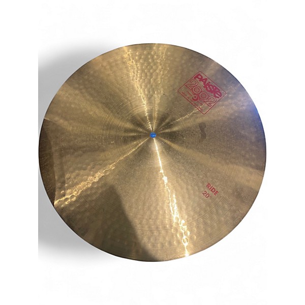 Used Paiste 20in 2002 Ride Cymbal