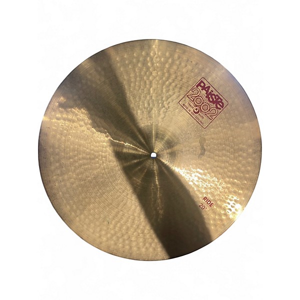 Used Paiste 20in 2002 Ride Cymbal