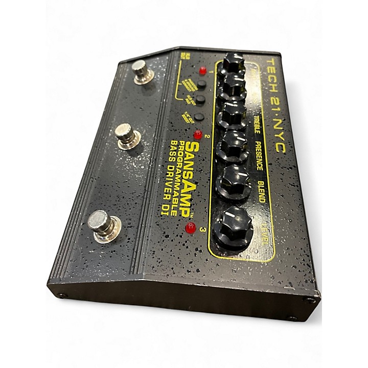 ギター SANSAMP PROGRAMMABLE BASS DRIVER DI Tech 21 NYC Sansamp Programmable Bass Driver DI Pedal