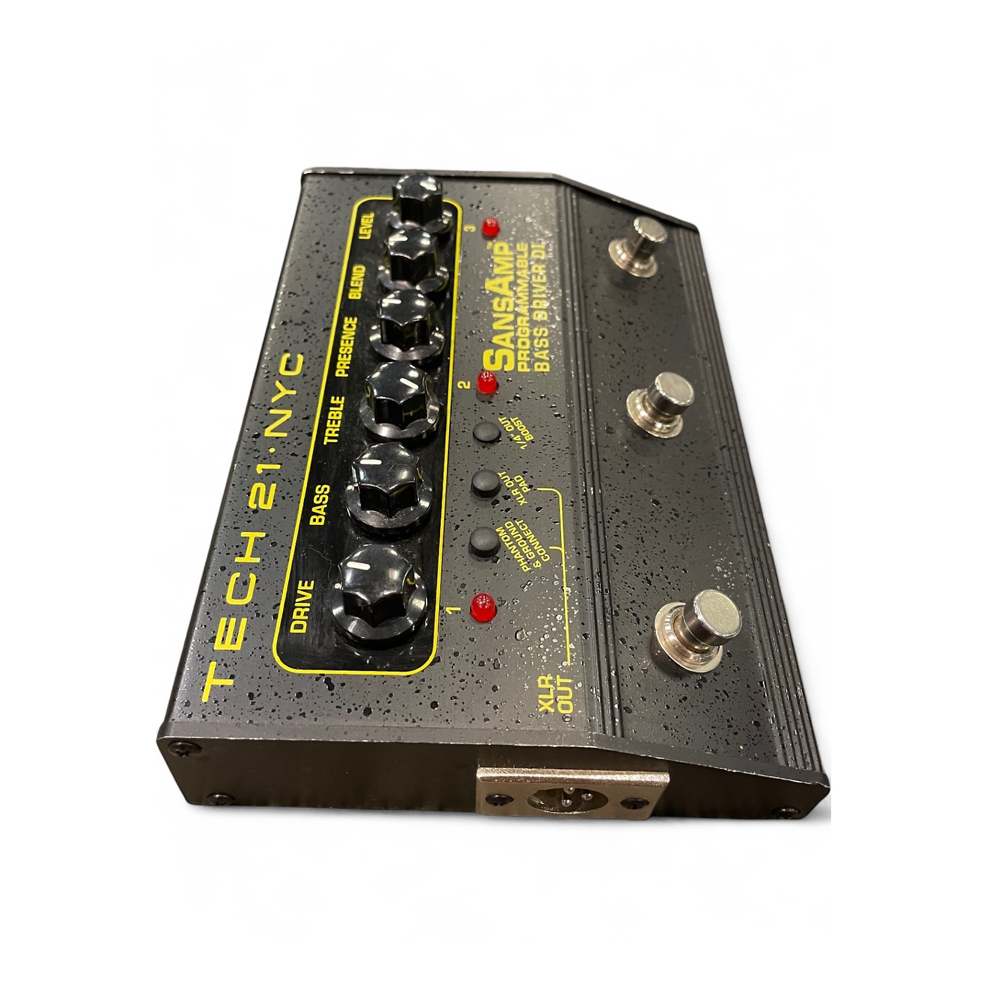 Used Tech 21 Sansamp PBDR Bass Driver DI Bass Effect Pedal