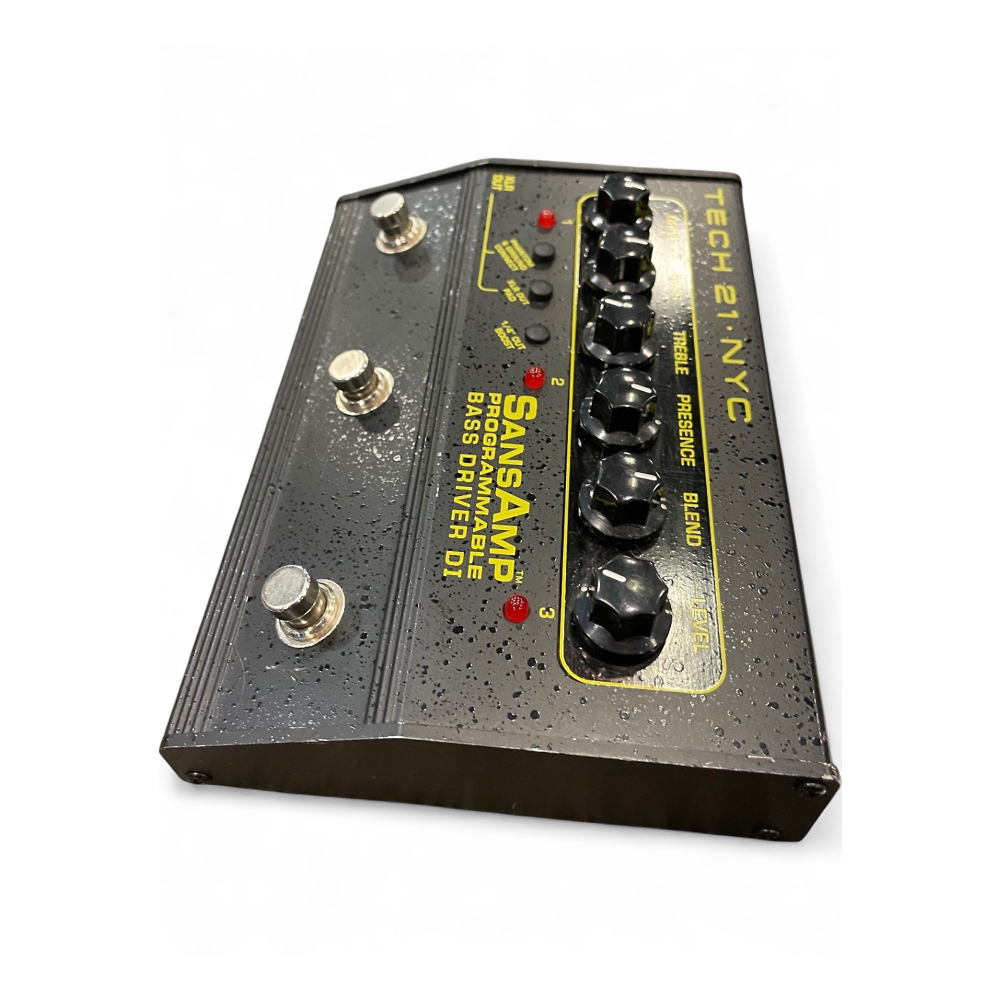限定カラー TECH 21 BASS DRIVER DI Used Tech 21 Sansamp PBDR Bass Driver DI Bass Effect Pedal