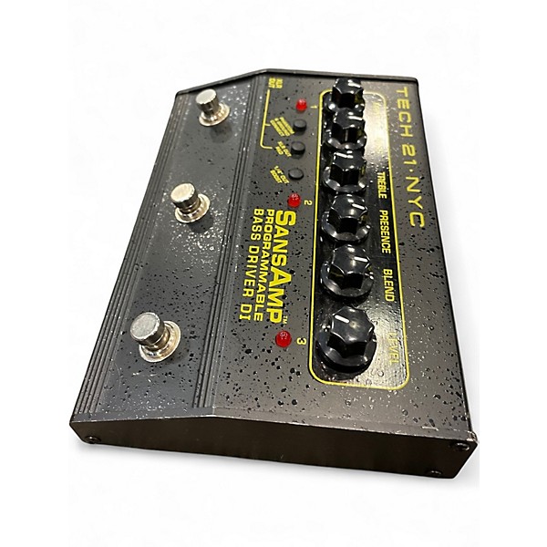 Used Tech 21 Sansamp PBDR Bass Driver DI Bass Effect Pedal