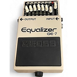 Used BOSS GE7 Equalizer Pedal