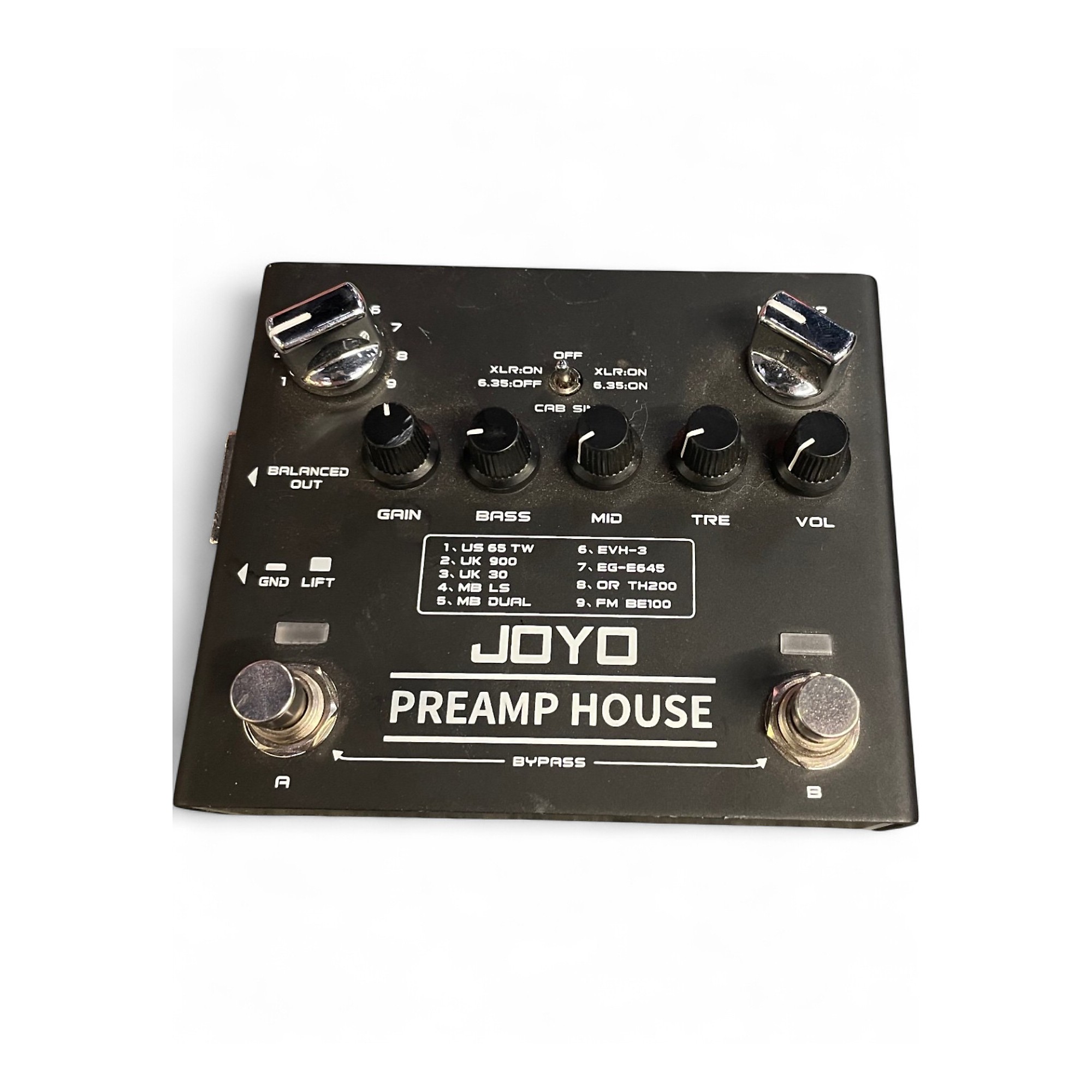 JOYO PREAMP HOUSE ギターエフェクター Used Joyo PREAMP HOUSE Effect Pedal | Guitar Center