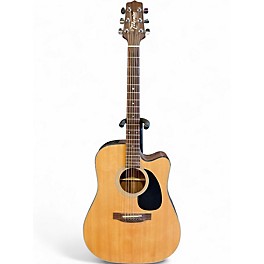 Used Takamine EG320C Natural Acoustic Electric Guitar
