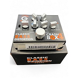 Used Genzler Amplification Crash Box 4 Classic Bass Distortion Bass Effect Pedal