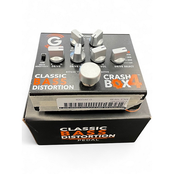 ベース GENZLER CLASSIC BASS OVERDRIVE PEDAL Genzler 4 On The Floor Classic Bass Overdrive Pedal