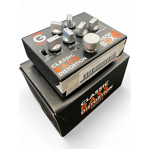 Used Genzler Amplification Crash Box 4 Classic Bass Distortion Bass Effect Pedal