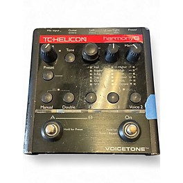 Used TC Helicon VoiceTone HarmonyG Effect Pedal