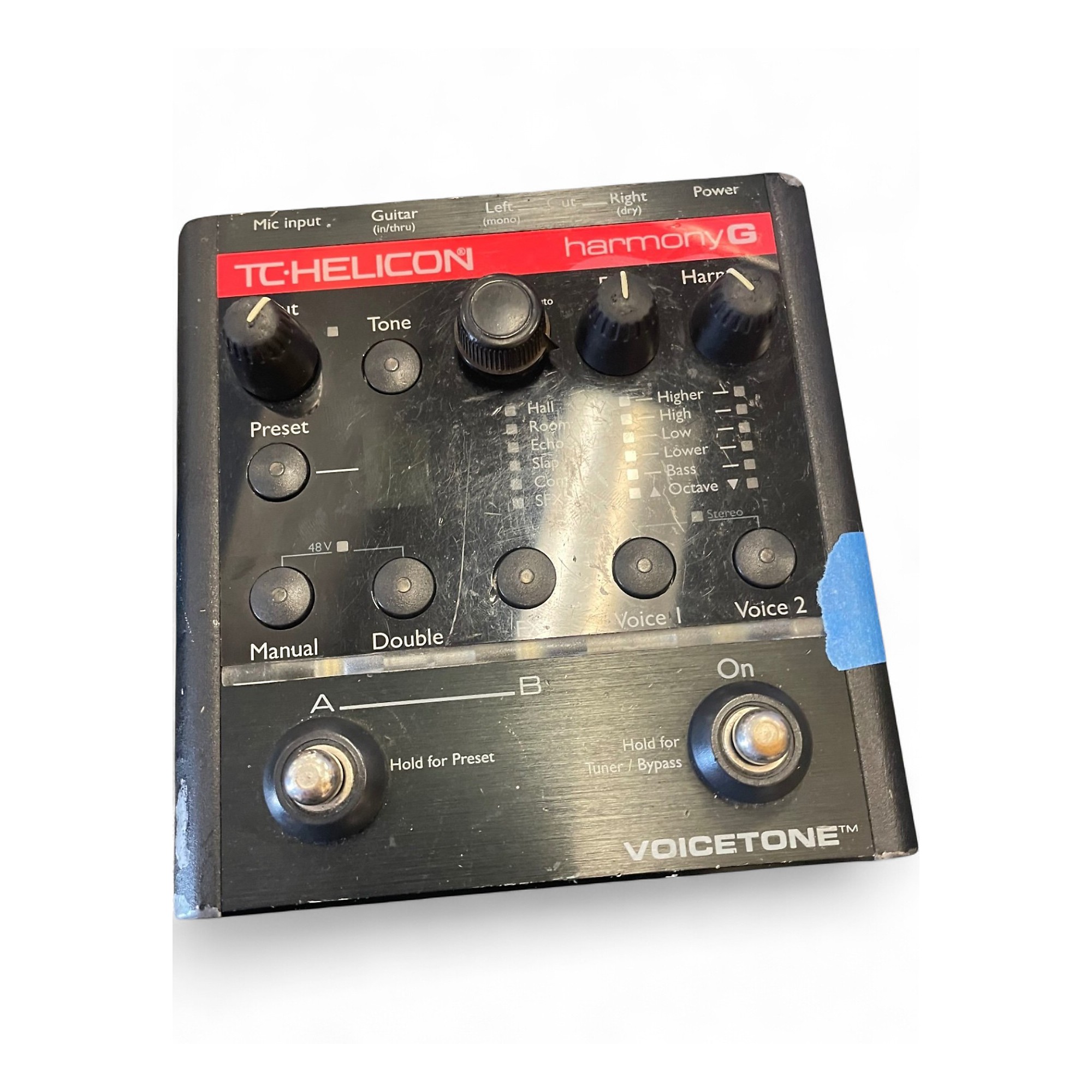 TC HELICON Voicetone エフェクター TC-Helicon VoiceTone C1 Pitch Correction Pedal | zZounds