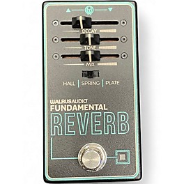 Used Walrus Audio Fundamental Reverb Effect Pedal