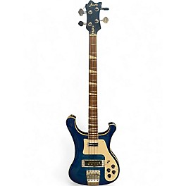 Used Firefly CLASSIC Blue Electric Bass Guitar