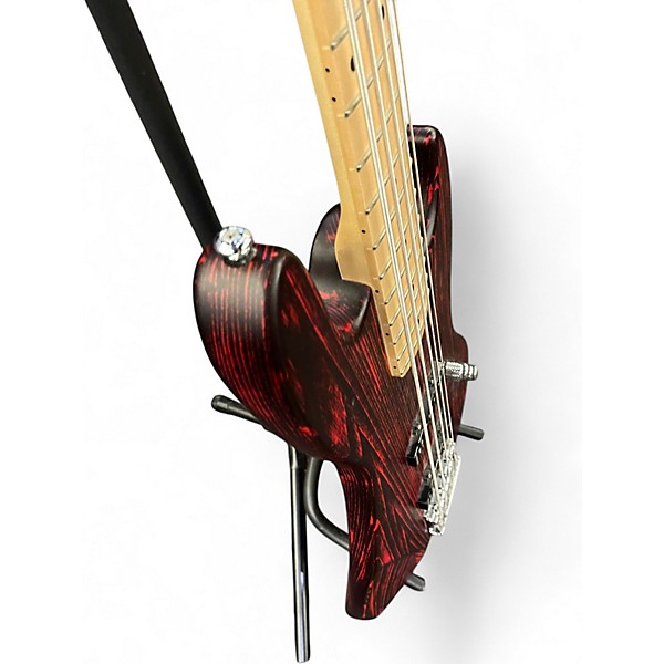 Used Michael Kelly ELEMENT 4OP Trans Red Electric Bass Guitar