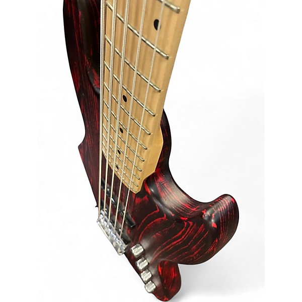 Used Michael Kelly ELEMENT 4OP Trans Red Electric Bass Guitar