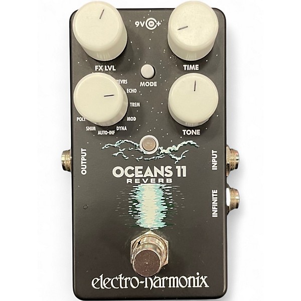 Used Electro-Harmonix Oceans 11 Reverb Effect Pedal