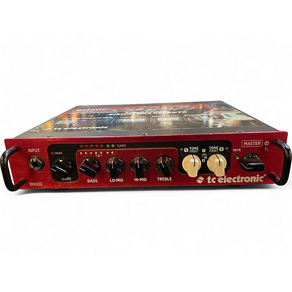 Used TC Electronic bh800 Bass Amp Head