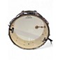 Used Eastrock 5.5X14 student snare black sparkle Drum