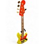 Used Fender JAZZ BASS MONONEON NEON Electric Bass Guitar