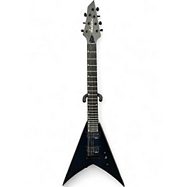 Used Jackson JS Series King-V JS22-7 Black Solid Body Electric Guitar