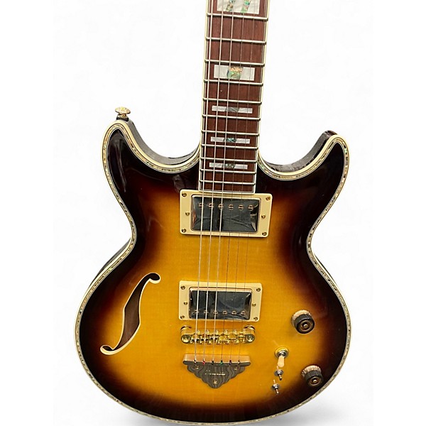 ギター Ibanez AR520HFM VLS (Violin Sunburst) Amazon.com: Ibanez AR520HFM Hollowbody Electric Guitar