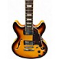 Used D'Angelico Premier Series DC 3 Color Sunburst Hollow Body Electric Guitar