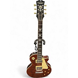 Used Samick LP Artist Bubinga Natural Solid Body Electric Guitar