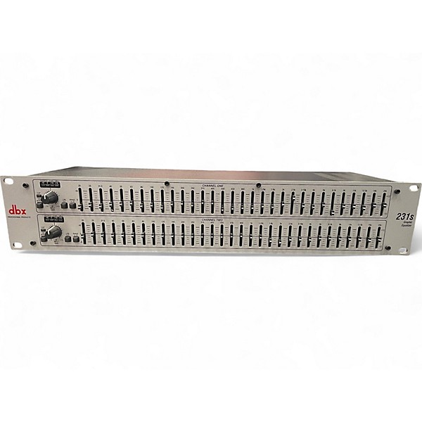 Used dbx 231s Dual Channel 31-Band Graphic Equalizer