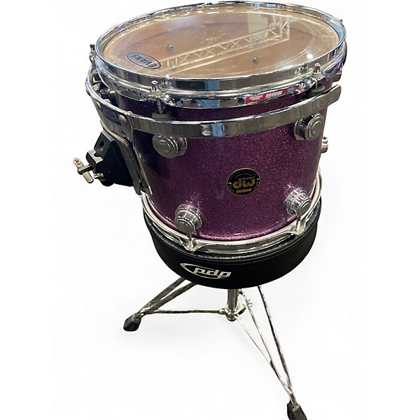 Used DW 5 Piece SSC Collector's Series Purple Glass Drum Kit