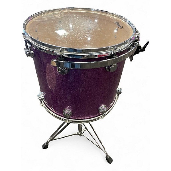 Used DW 5 Piece SSC Collector's Series Purple Glass Drum Kit