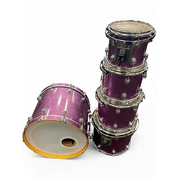 Used DW 5 Piece SSC Collector's Series Purple Glass Drum Kit