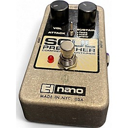 Used Electro-Harmonix Soul Preacher Nano Compressor / Sustainer Effect Pedal