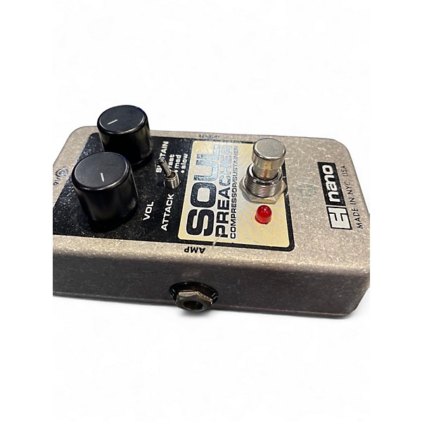 Used Electro-Harmonix Soul Preacher Nano Compressor / Sustainer Effect Pedal