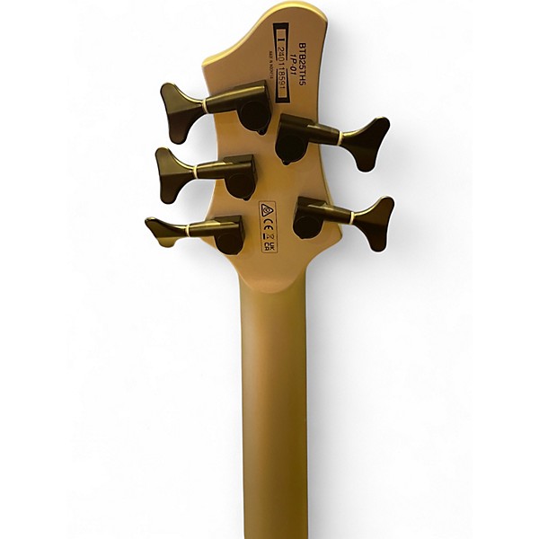 Used Ibanez BTB25TH5 SILVER BLIZZARD MATTE Electric Bass Guitar