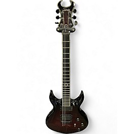 Used Schecter Guitar Research devil custom Crimson Red Burst Solid Body Electric Guitar