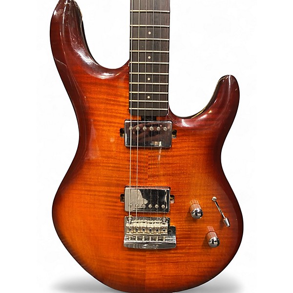 Used Sterling by Music Man LK100 Sunburst Solid Body Electric Guitar