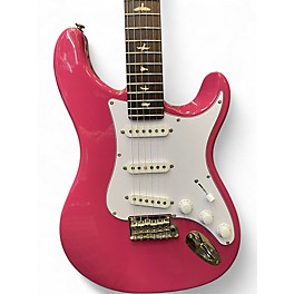 Used PRS SE Silver Sky Pink Solid Body Electric Guitar