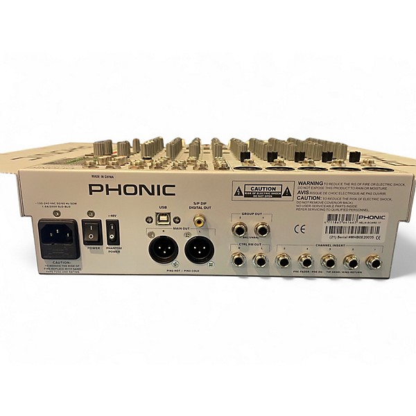 Used Phonic HELIX BOARD 17 Unpowered Mixer