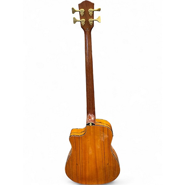Used Fender VB-NAT Natural Acoustic Bass Guitar