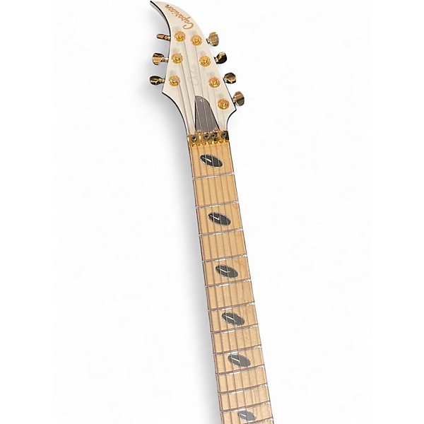 Used Caparison Guitars orbit 7 CZQ White Solid Body Electric Guitar