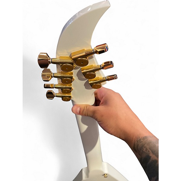 Used Caparison Guitars orbit 7 CZQ White Solid Body Electric Guitar