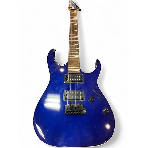 Used Ibanez GIOGRGA120 Jewel Blue Solid Body Electric Guitar