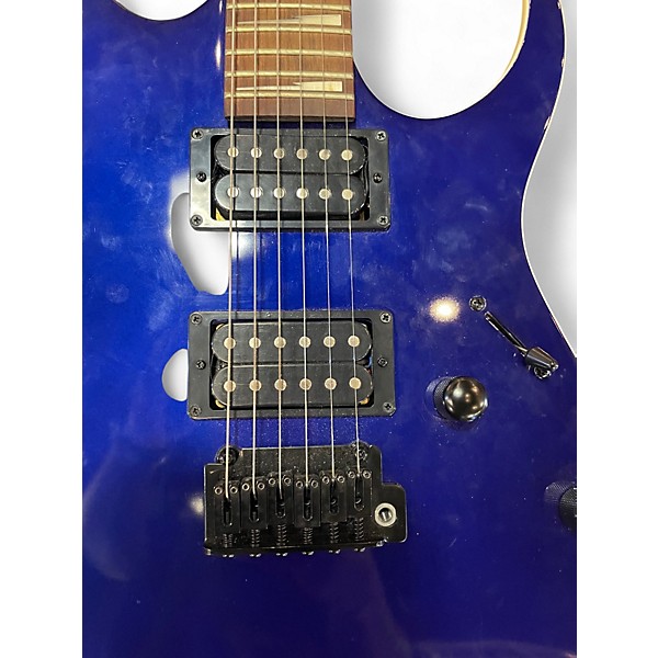 Used Ibanez GIOGRGA120 Jewel Blue Solid Body Electric Guitar