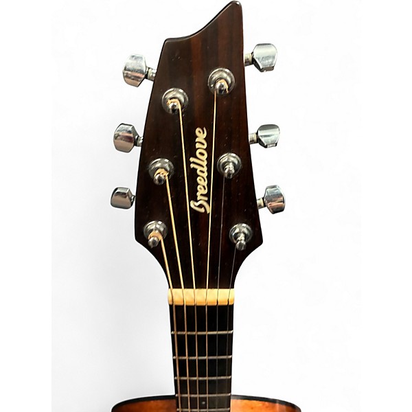 Used Breedlove Discovery Concert Natural Acoustic Guitar