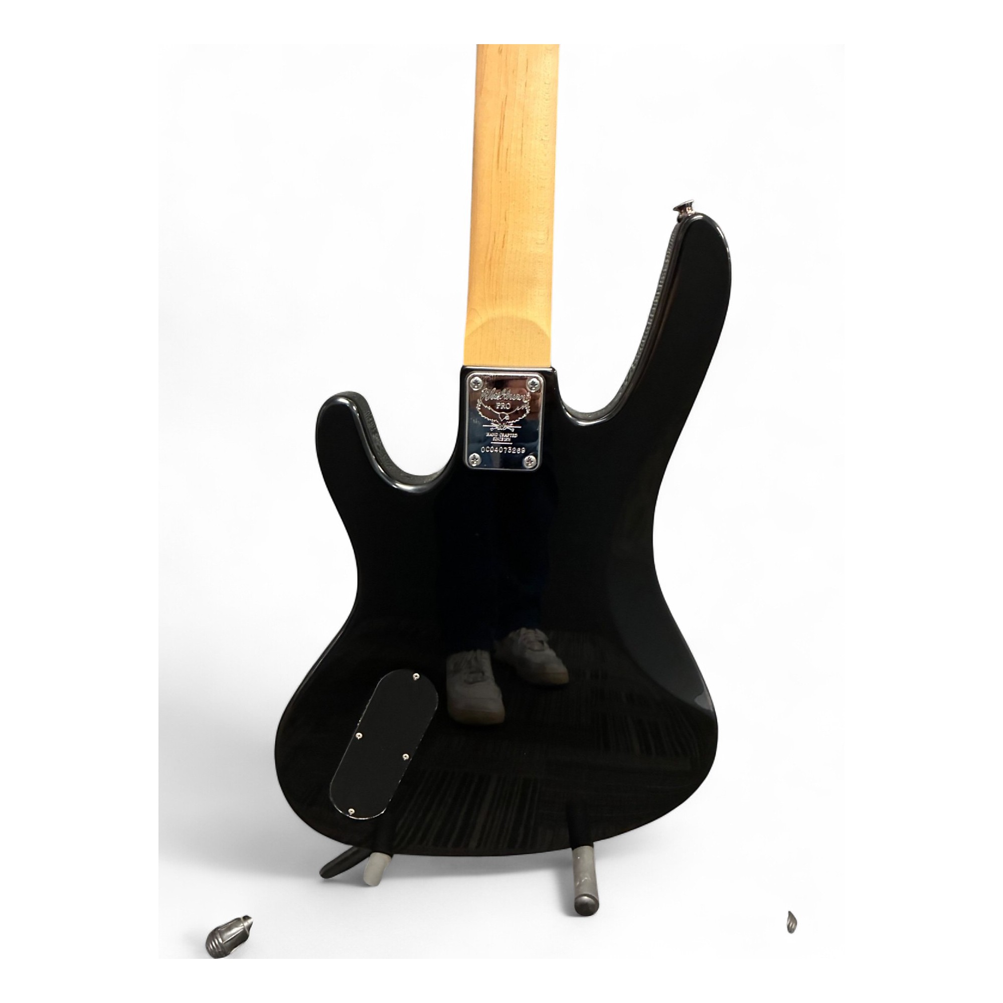 Used Washburn XB100 Black Electric Bass Guitar Black