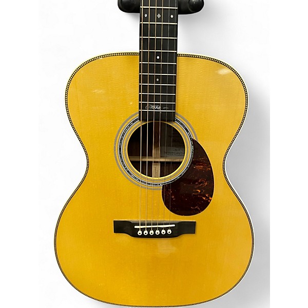 Used Martin OMJM John Mayer Signature Natural Acoustic Electric Guitar