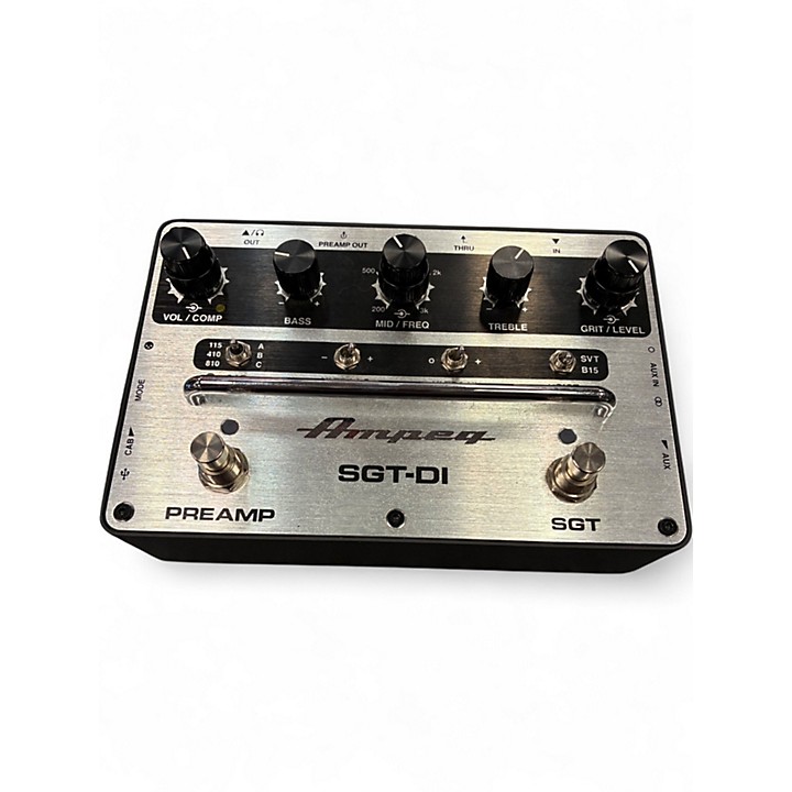 ベース Ampeg SGT-DI Ampeg SGT-DI Bass Preamp Pedal and DI | Sweetwater