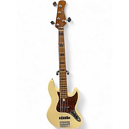 Used Sire MARCUS MILLER V5 5STRING Antique White Electric Bass Guitar