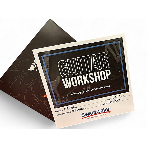 Used Ibanez PIA3761 WHITE Solid Body Electric Guitar